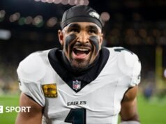 Eagles venceram Packers em ‘luta de quatro quartos’