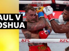 Destaques: Joshua vence Paul por paralisação em disputa unilateral