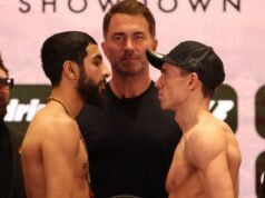 Boxing Tonight: horários de início no Reino Unido, transmissão ao vivo, canal de TV e cartões de luta