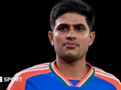 Gill foi dispensado pela Índia da seleção T20 da Copa do Mundo