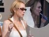 Lindsay Lohan relembra sua era festeira dos anos 2000 enquanto ela VAPES em um passeio em família