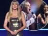 Heidi Klum parece incrível em um vestido dourado metálico enquanto se junta a Robbie Williams, de terno lilás, e à glamorosa Nicole Scherzinger no sorteio repleto de estrelas da Copa do Mundo de 2026 em Washington DC