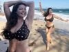 Kelly Brook, 46, acelera o pulso em seu ‘traje de aniversário’ enquanto agradece ao marido Jeremy Parisi por uma viagem surpresa a Byron após sua saída da selva I am A Superstar