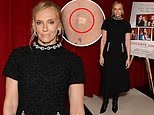 Toni Collette usa um vestido de grife de US$ 6.500 e um BAND-AID para a exibição de seu último filme em Londres