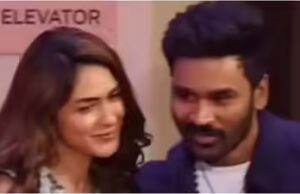 Mrunal não para de elogiar ‘Tere Ishk Mein’ de Dhanush