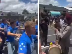 ‘Isto é a Nova Zelândia, não a Índia’: grupo cristão realizando haka confronta desfile Sikh em Auckland – vídeo