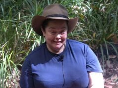 Lisa Riley, de I’m A Celebrity, surpreende os espectadores ao dizer a mesma coisa sobre a estrela de Emmerdale