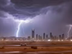 Alerta meteorológico da Arábia Saudita: tempestades esperadas na maioria das regiões do reino esta semana