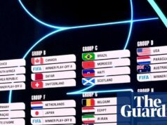 Sorteio da Copa do Mundo de 2026: EUA enfrentam Austrália e Paraguai na fase de grupos