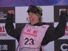 Naomi Urness, do Canadá, conquista bronze na Copa do Mundo em grande estilo