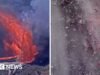 Assistir: Momento em que a erupção do vulcão no Havaí engole a câmera