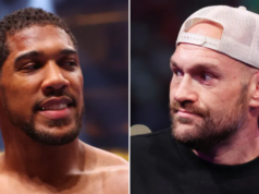 As probabilidades de Tyson Fury x Anthony Joshua são claramente favoritas após nocaute de Jake Paul