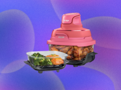 A Ninja Crispi é uma fritadeira com fundo de vidro e tem US $ 40 de desconto na Amazon