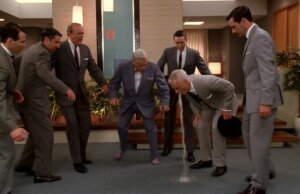 Nova transmissão HBO Max 4K de Mad Men incluiu membros da tripulação visíveis na Puke Pump