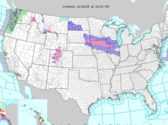 Alertas climáticos de inverno afetarão 18 milhões de pessoas no oeste e centro-oeste