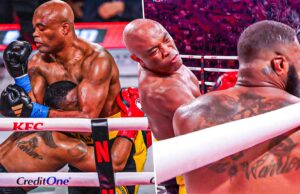 A lenda do UFC Silva volta anos com um ENORME uppercut nocauteado em Woodley!